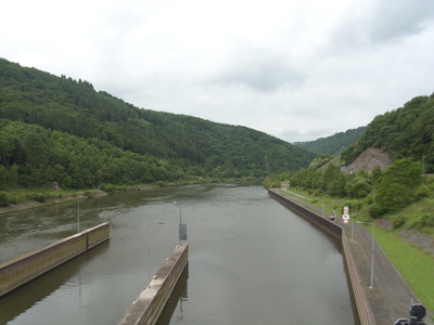 Schleuse an der Saar Schleuse an der Saar