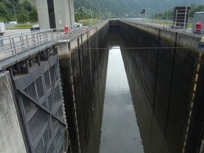 Schleusenkammer Schleusenkammer