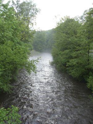 Hochwasser in Olbernhau